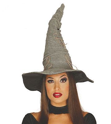 Gray witch hat
